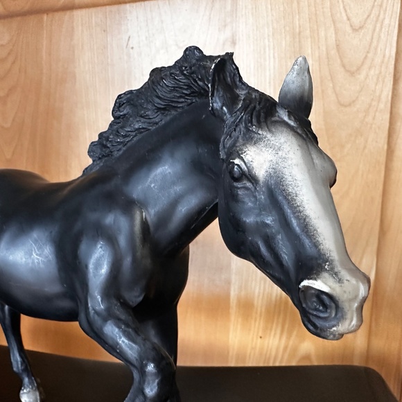 Vintage Breyer Running Stallion Black Appaloosa #127 - Picture 4 of 15